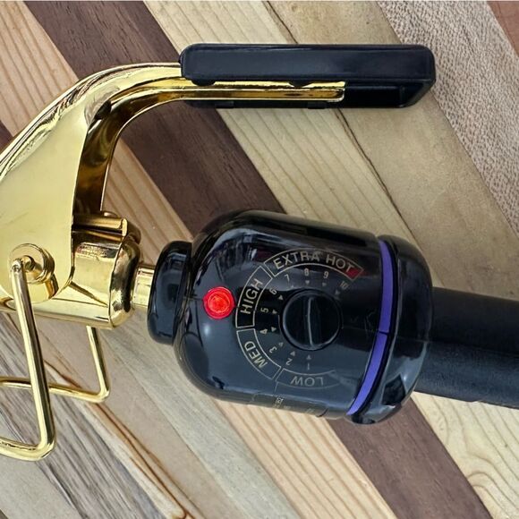 Hot Tools Salon Curling Iron 24k Gold ( 3/4" Model 1101) - Picture 3 of 7